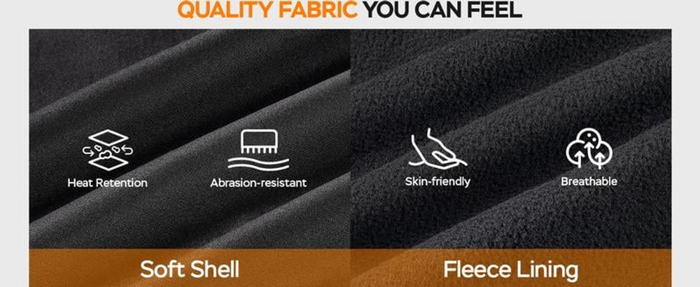 Smart Heated Hoodie! 🧥🔥 5 Heat Zones, Adjustable Temp & Ultra-Comfort! ❄️